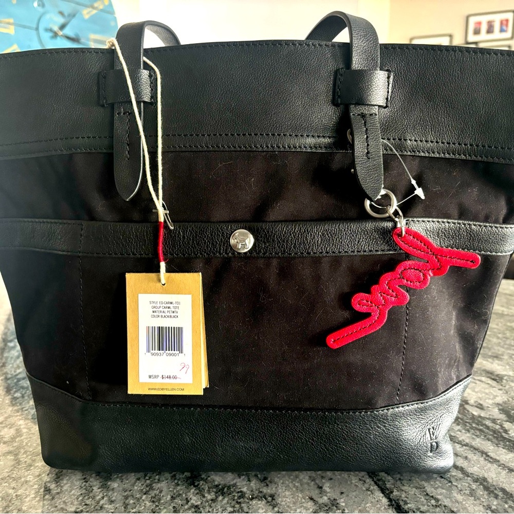 NWT Ellen DeGeneres Love tote. So cute and roomy